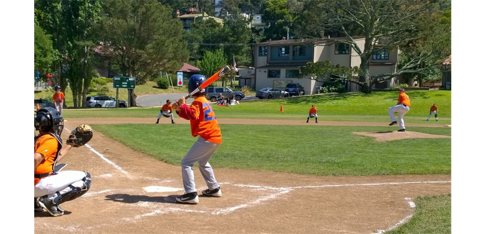 Playing ball at Knudsen Field!